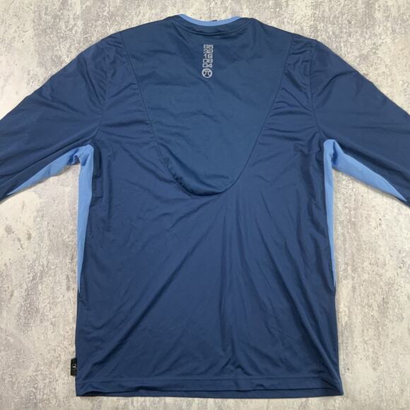 Nike Air Jordan North Carolina Tar Heels Shirt Mens Medium Blue Basketball - Picture 6 of 8